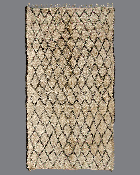 Vintage Moroccan Beni Ouarain Carpet BO27