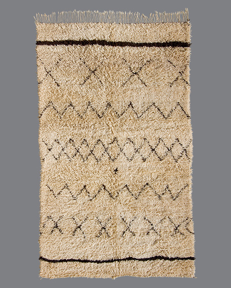 Vintage Moroccan Beni Ouarain Carpet BO33