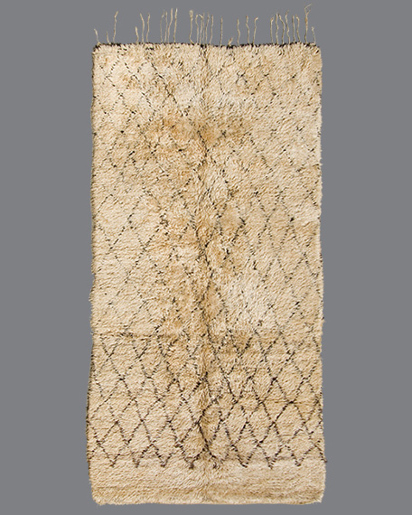 Vintage Moroccan Beni Ouarain Carpet BO40