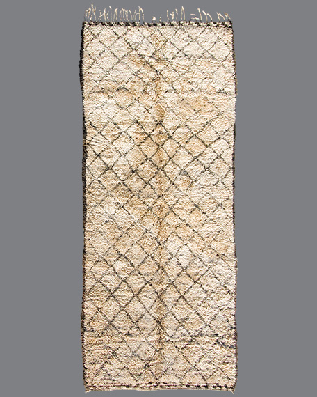 Vintage Moroccan Beni Ouarain Carpet BO42