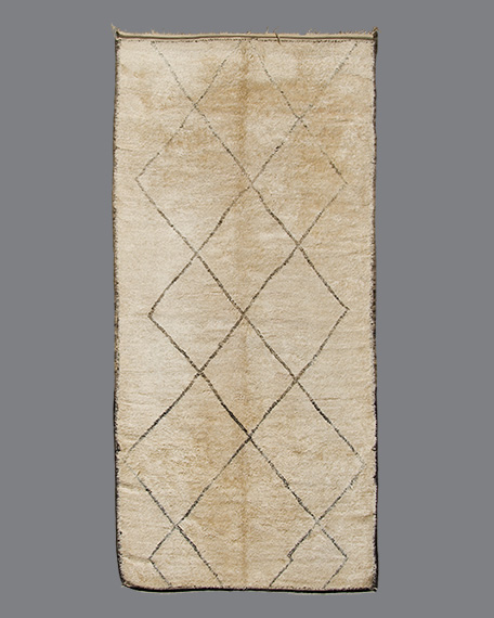 Vintage Moroccan Beni Ouarain Carpet BO62