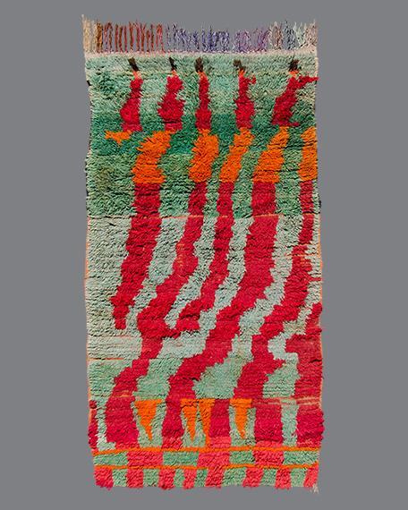 Vintage Moroccan Boujad Carpet BJ08