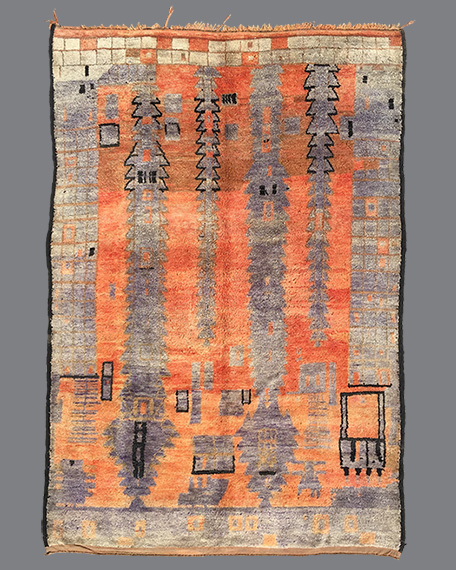 Vintage Moroccan Boujad Carpet BJ38