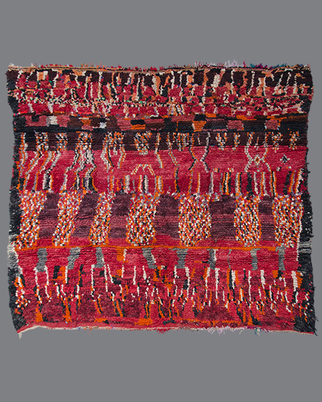 Vintage Moroccan Boujad Carpet BJ45