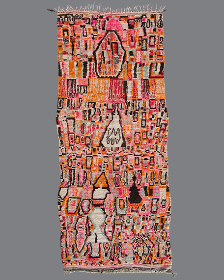 Vintage Moroccan Beni Yacoub Carpet BY01