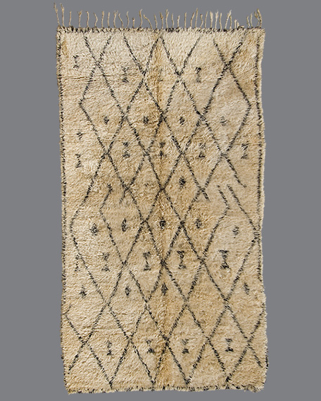 Vintage Moroccan Beni Ouarain Carpet BO22